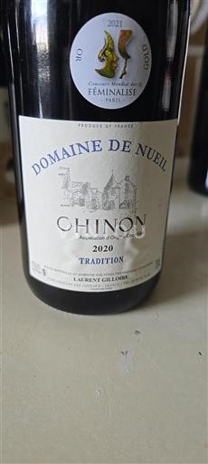 Loirevallei Chinon Domaine Nueil Tradition 2020