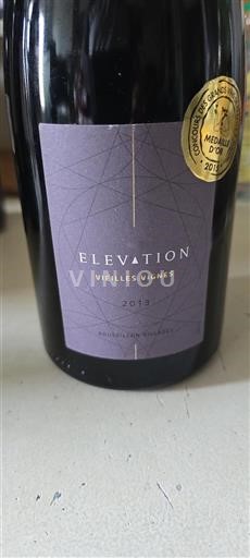 Vin Rouge sec Elevation 2013 France Roussillon Côtes du Roussillon Villages AOC