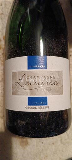 Vin Effervescent Blanc brut Grande Réserve Lacuisse Non millésimé France Champagne AOC