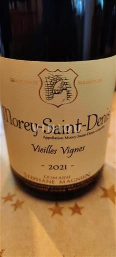 Borgogna Morey-saint-denis Domaine Stéphane Magnien Vieilles Vignes 2021