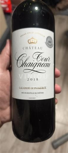 Bordeaux Lalande-de-Pomerol Château Tour Chaigneau 2018