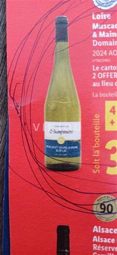 Valle della Loira Muscadet Sèvre et Maine Domaine La Chauvinière 2024