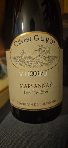 Bourgogne Marsannay Olivier Guyot Les Favières 2017