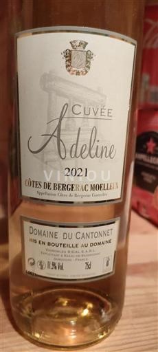 Zuidwest-Frankrijk Côtes-de-Bergerac Domaine Cantonnet Adeline 2021
