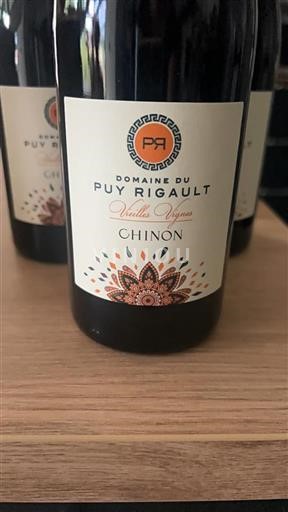 Vallée de la Loire Chinon Domaine Puy Rigault Vieilles Vignes 2022