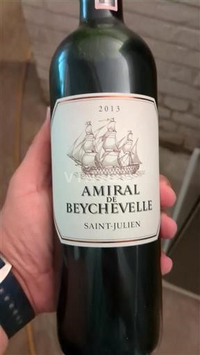 Bordeaux Saint-Julien Beychevelle Amiral de Beychevelle 2013