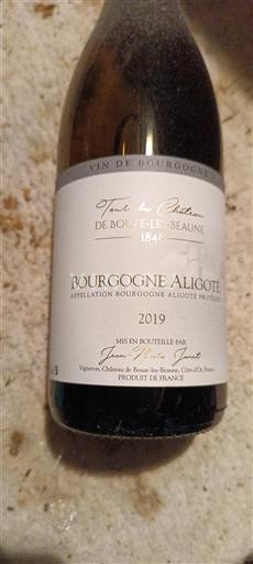 Burgundy Bourgogne Aligoté Château Tour du de Bouze-Les-Beaune 2019