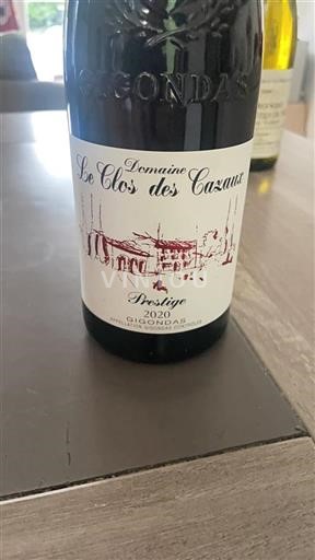 Rhônevallei Gigondas Domaine Le Clos des Cazaux Prestige 2020