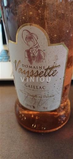 Lounais-Ranska Gaillac Domaine Vayssette Ei vuosikertaa