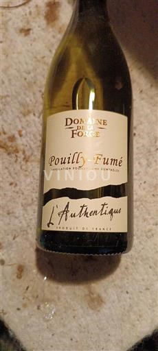 Valle della Loira Pouilly-fumé Domaine La Forge L'Authentique 2021