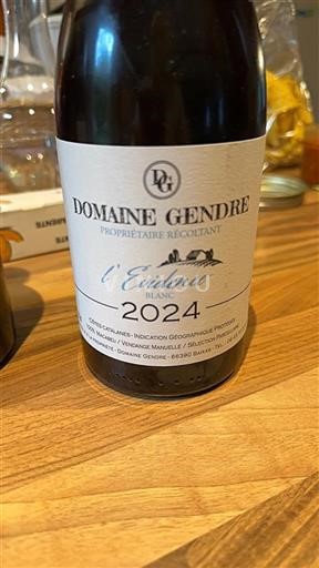 Languedoc-Roussillon Catalaanse hellingen Domaine Gendre L'Évidence 2024