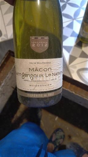 Bourgogne Mâcon och Mâcon-Villages Vignerons de Buxy Buissonnier 2012