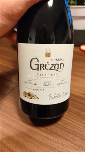 Languedoc Faugères Grézan Schistes Dorés 2023