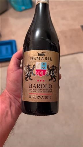 Piemonte Barolo Demarie Riserva 2015