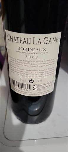 Bordeaux Château La Gane 2009