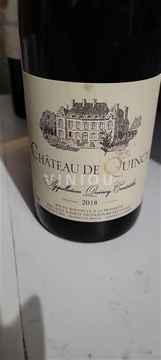 Valle della Loira Quincy Château Quincy 2018