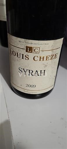 Alpen und Rhônetal Rhodanische Hügellandschaft Louis Cheze Syrah 2009