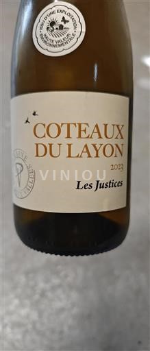 Údolí Loiry Coteaux-du-Layon Domaine Des Deux Vallées Les Justices 2023