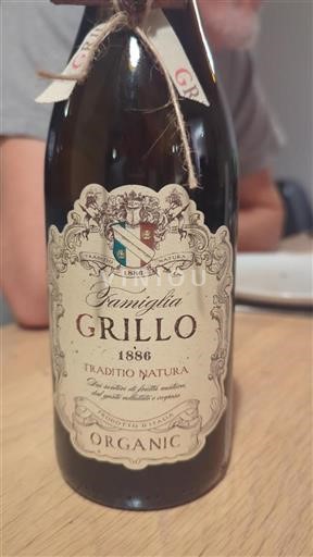 Vin Rouge sec Traditio Natura Famiglia Grillo 2023 Italie Sicile bio