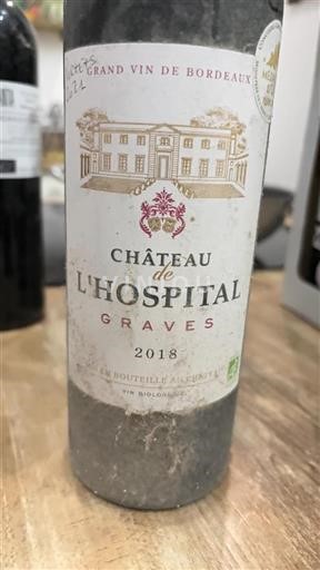 Bordeaux Graves Château L'Hospital 2018