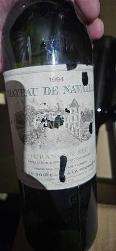 Sydväst Jurançon Château Navailles 1994