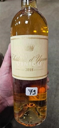 Bordeaux Sauternes Château Yquem 2018