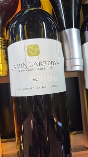 Sud-Ouest Jurançon Camin Larredya La part Davant 2023
