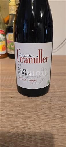 Údolí Rhôny Côtes-du-Rhône Domaine Gramiller 2019