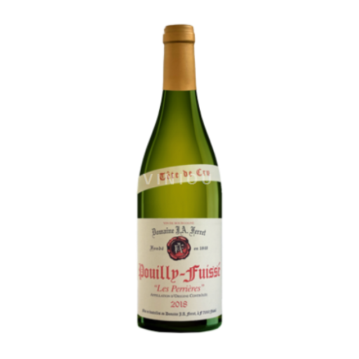 Burgund Pouilly-fuissé Domaine J.A. Ferret Pouilly fuissé Tête De Cru Les Perrières 2018