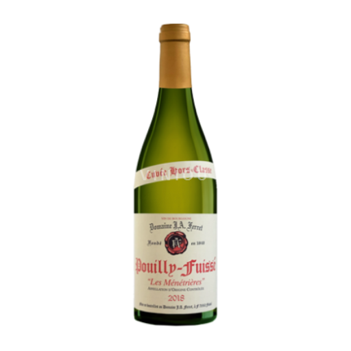 Burgund Pouilly-fuissé Domaine J.A. Ferret Pouilly fuissé Hors Classe Les Ménétrières 2018