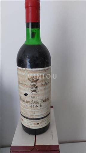 Bordeaux Saint-Estèphe Marquis de Saint-Estèphe 1979