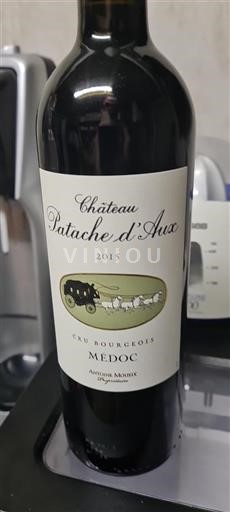 Bordeaux Médoc Cru Bourgeois Château Patache Aux 2015