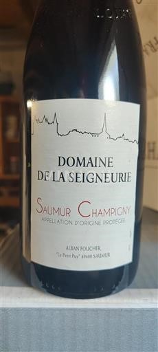 Valle del Loira Saumur-Champigny Domaine La Seigneurie Sin añada