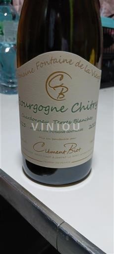 Borgogna Borgogna Chitry Domaine Fontaine de la Vierge Chardonnay Terres Blanches 2023