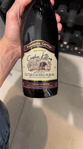 Borgogna Coteaux borgognoni François Carron Killian 2023