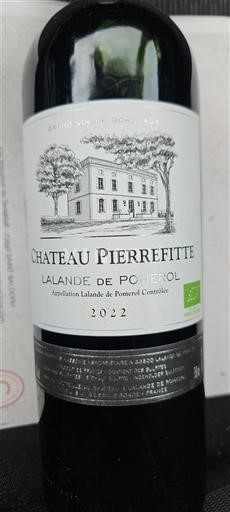 Bordeaux Lalande-de-Pomerol Château Pierrefitte 2022