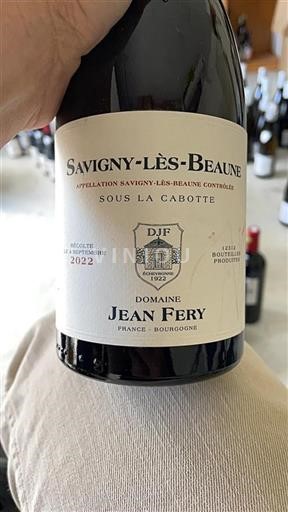 Burgundsko Savigny-lès-Beaune Domaine Jean Féry Sous la Cabotte 2022