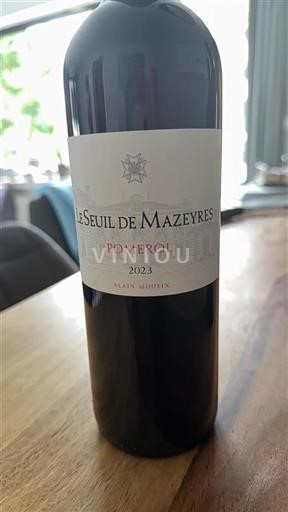 Bordeaux Pomerol Le Seuil de Mazeyres 2023