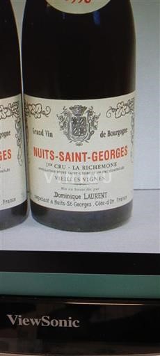 Bourgogne Nuits-Saint-Georges Premier Cru Dominique Laurent La Richemone 1998