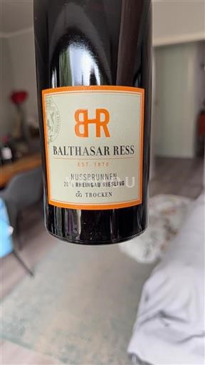 Rheingau Non specificato Grosses Gewächs Balthasar Ress Nussbrunnen 2016