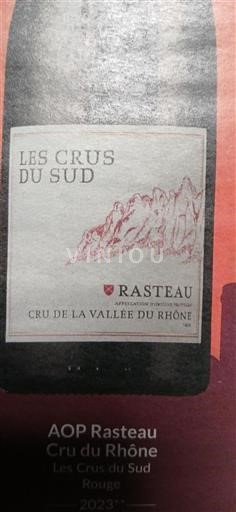 Rhône Valley Rasteau Les Crus du Sud 2023