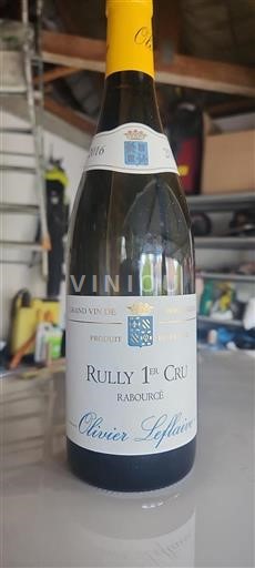 Borgogna Rully Premier Cru Olivier Leflaive Rabourcé 2016