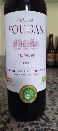 Bordeaux Côtes-de-bourg Château Fougas Maldoror 2020