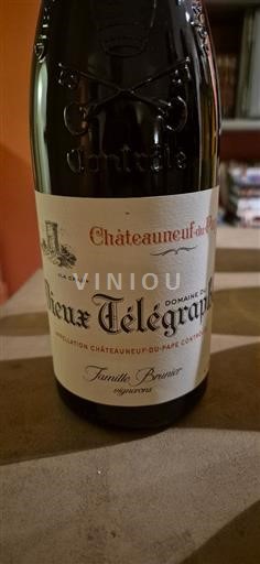 Rhônen laakso Châteauneuf-du-Pape Domaine Vieux Télégraphe La Crau 2021