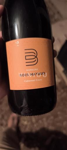 Valle della Loira Anjou Domaine Bois Mayaud Cabernet Franc 2021