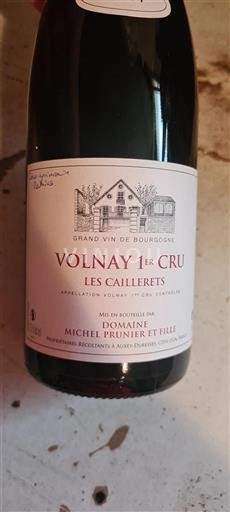 Burgundy Not Specified Premier Cru Domaine Michel Prunier et Fille Les Caillerets 2017