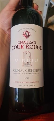 Bordeaux Bordeaux Supérieur Château Tour Rouge 2015