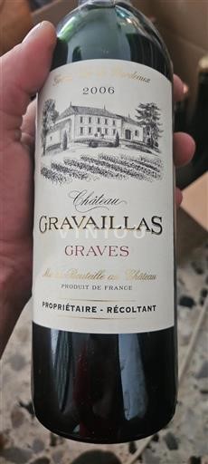 Bordeaux Graves Château Gravaillas 2006