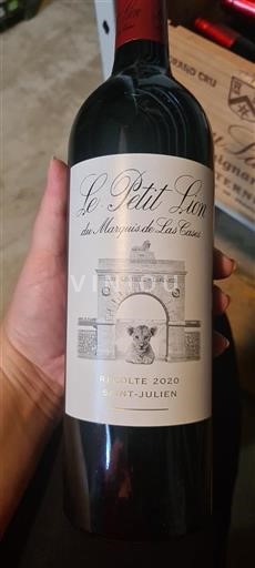 Bordeaux Saint-Julien Clos Léoville Las Cases Le Petit Lion du Marquis de Las Cases 2020