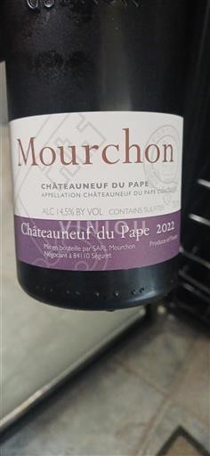 Údolí Rhôny Châteauneuf-du-Pape Mourchon 2022